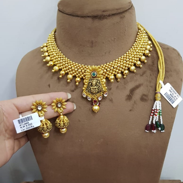 Gold Gorgeous Necklace SJJGN01 by 