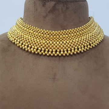 Gold Gorgeous Necklace SJJGN76 by 