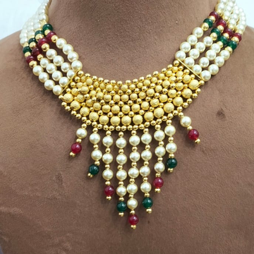 22K Gold Goli Wale Set by 