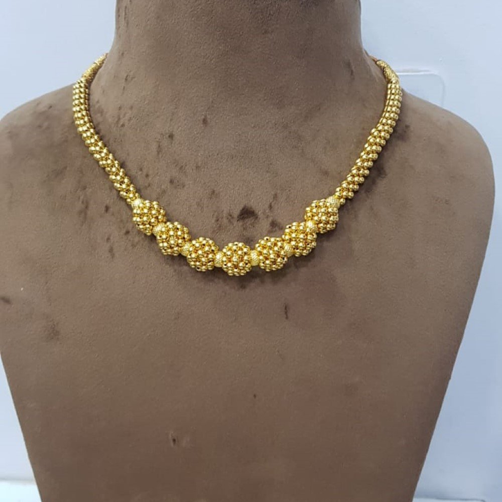 22k Gold Handmade Necklace SJJGN35